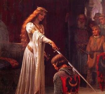 Edmund Blair Leighton English Painter Romanticism Pre
