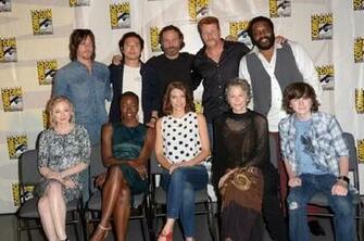Norman Reedus During This Cast Shot Wonder What Melissa Mcbride