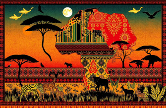 Africa Map Wallpaper