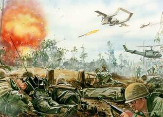 Military Battle Wallpaper Cool Vietnam War