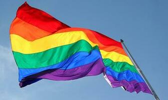 Julie Naggar Rainbow Flag High Quality Wallpaper