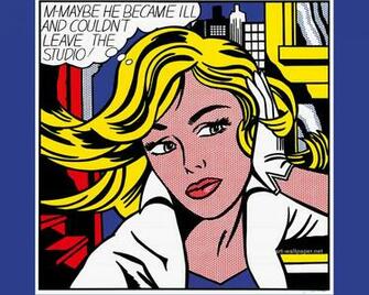 Roy Lichtenstein Wallpaper Pop Art