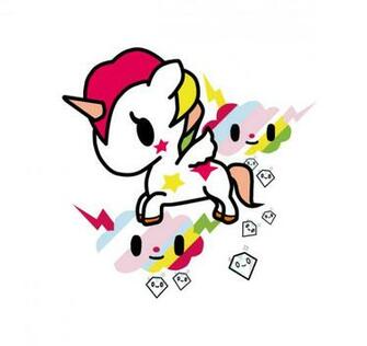 Unicorn Tokidoki Greek Letter Cookie The Unicorno