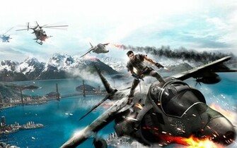 Game Wallpaper Van Just Cause HD Spel Achtergrond