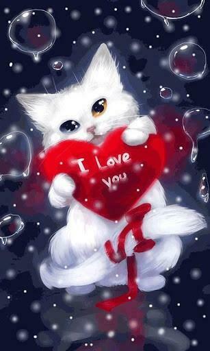 Love Cat Live Wallpaper For Android By Vivianlara Appszoom