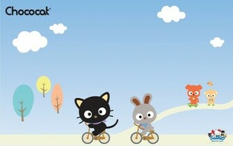Wallpaper Chococat Vol Le Coin Kawaii