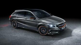 Mercedes Benz Cla Amg Shooting Brake Orangeart Side HD