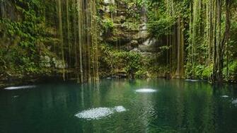 Cenote HD Wallpaper Background Image