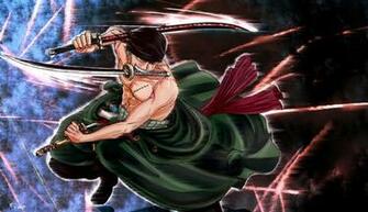 Roronoa Zoro Three Sword Style Anime HD Wallpaper Desktop Background