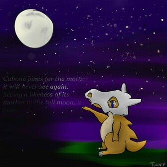 Cubone Wallpaper Purple