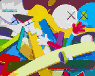 Kaws Gering Lopez Gallery Exhibition Poster Artsy