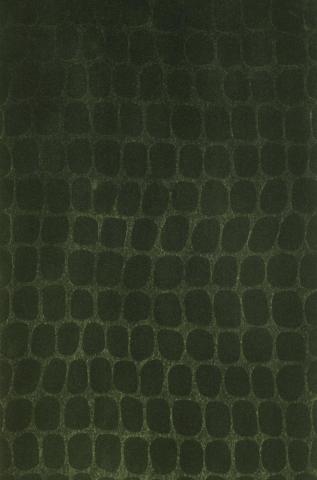 Wallpaper Croco Velvet Olive Green From The 70s