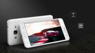Samsung Galaxy Core Prime With Colorful Screen
