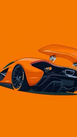 A Mclaren F1 Mobile Background