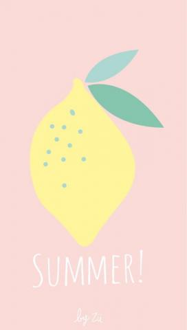 Happy Summer Fruits iPhone Wallpaper Panpins Kartlar Duvar