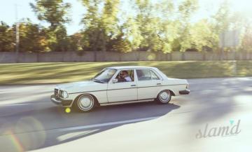 Mercedes W123 Diesel Tuning Custom Wallpaper HD