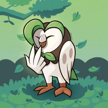 Slimeo No Day Dartrix Pokemon Pokemonart