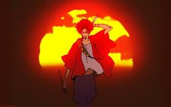 Wallpaper Samurai Champloo Mugen Sun