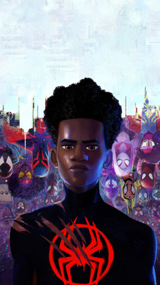 Miles Morales Spider Man Across The Verse Movie 4k