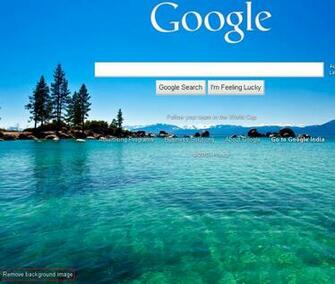 Background Image From Google Home Click On Remove