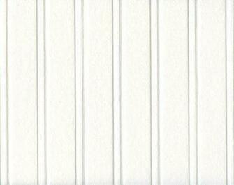 White Paintable Beadboard Textured Prepasted Wallpaper