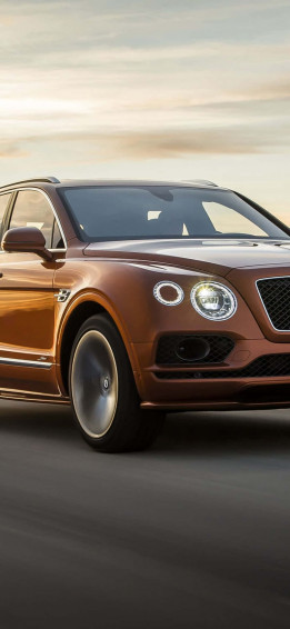 Brown Continental Bentley iPhone Wallpaper