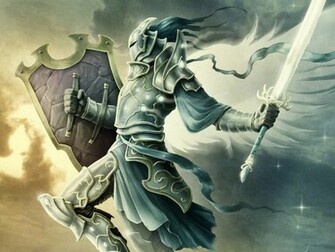 Warrior Of God Computer Wallpaper Desktop Background