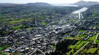 Aerial Of Newry Northern Ireland Wallpaper