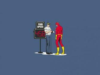 Dc Comics Police The Flash Speed Limit Fun