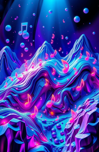 3d Music Wallpaper