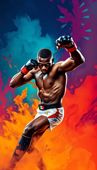 Israel Adesanya Phone Wallpaper
