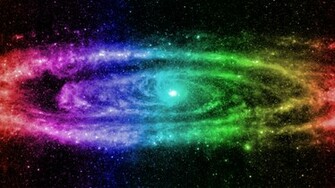 Outer Space Wallpaper Colorful
