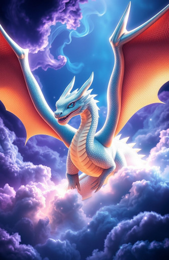Blue Eyes White Dragon Wallpaper