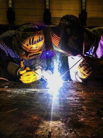 Matt Pierce On Welding Wallpaper In
