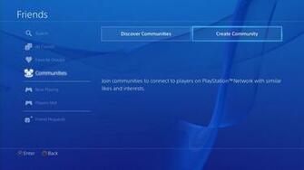 Create A Ps4 Community With Your Own Custom Logo And Background