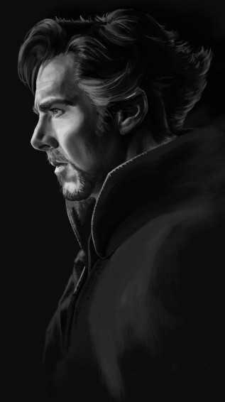 Doctor Strange Dark iPhone Wallpaper