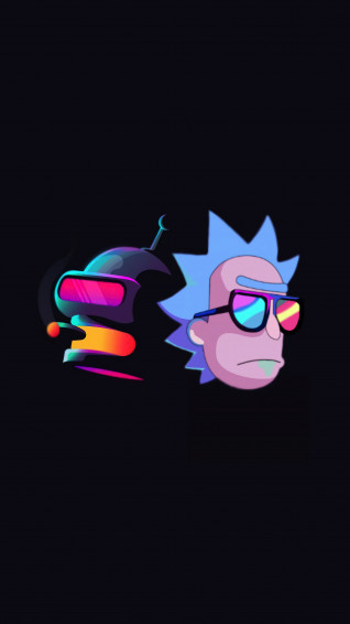 Rick Sanchez And Bender Wallpaper iPhone Phone 4k 9360e