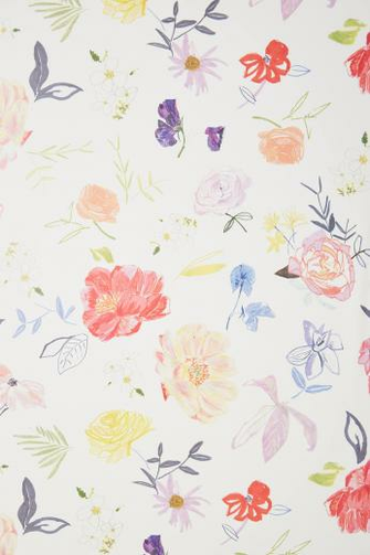 Alicia Galer Sketched Petalwork Wallpaper With Image Sketches