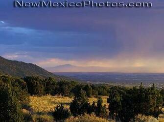 Late Afternoon Summer Storm Moves Into Elena Gallegos Picnic Area