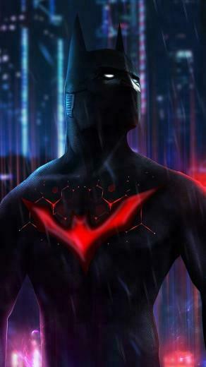 Batman Beyond Art iPhone Wallpaper