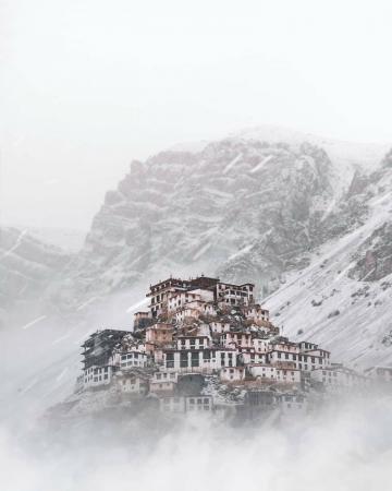 Attractivehimachal On Instagram The Very Beautiful Key Monastery