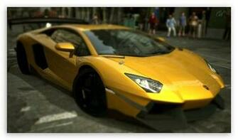 Lamborghini Aventador Lp700 Inca Gold Yellow HD Wallpaper For
