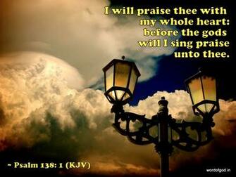 English Christian Wallpaper Psalm 138 Jpg