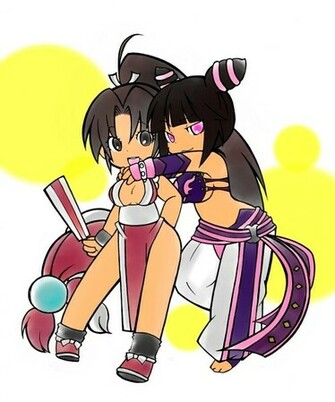 Mai Shiranui HD Wallpaper Color Palette Tags King Of Fighters