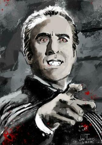 Christopher Lee Dracula By Inhuman00