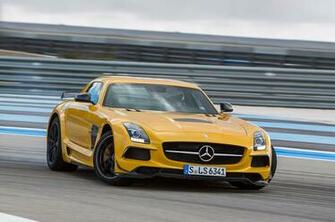 Sls Amg Black Series Wallpaper