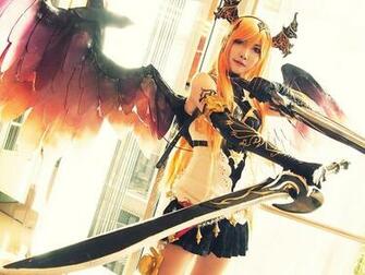 Cosplay Dark Angel Olivia De Rage Of Bahamut Select Game