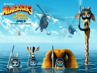 Hollywood Wallpaper Madagascar Movie