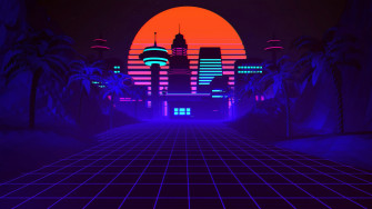 Wallpaper 4k Tokyo Retro Art