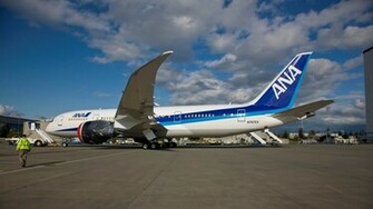 Ana Boeing Dreamliner Wallpaper